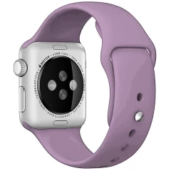 Curea Apple Watch 1/2/3/4/5/6/7/8/SE/Ultra - 42/44/45/49 MM - M / L - Silicone Sport Casey Studios Casey Studios - Light Purple Light Purple