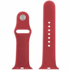 Curea Apple Watch 1/2/3/4/5/6/7/8/SE/Ultra - 42/44/45/49 MM - M / L - Silicone Sport Casey Studios Casey Studios - Red Red