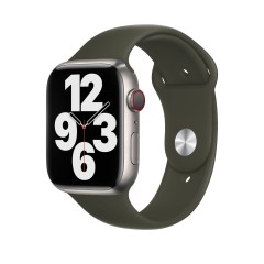 Curea Apple Watch 1/2/3/4/5/6/7/8/SE/Ultra - 42/44/45/49 MM - M / L - Silicone Sport Casey Studios Casey Studios - Yellow