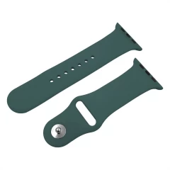 Curea Apple Watch 1/2/3/4/5/6/7/8/SE/Ultra - 42/44/45/49 MM - S /m - Silicone Sport Casey Studios Casey Studios - Dark Green Dark Green