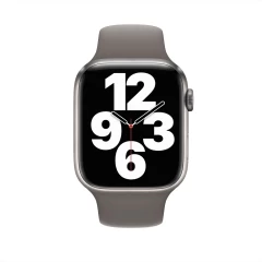 Curea Apple Watch 1/2/3/4/5/6/7/8/SE - 38/40/41 MM - S /m - Silicone Sport Casey Studios Casey Studios - Dark Grey Dark Grey