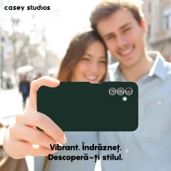 Husa Samsung Galaxy A13 5G/A04s/M13 5G Casey Studios Premium Soft Silicone Dark Marine Green
