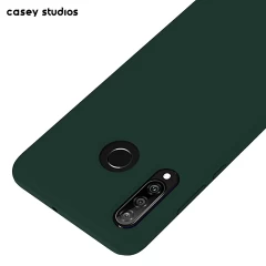 Husa Huawei P30 Lite/P30 Lite New Edition Casey Studios Premium Soft Silicone Casey Studios Dark Marine Green