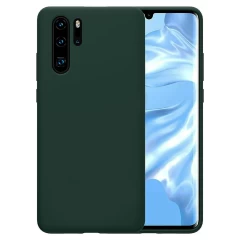 Husa Huawei P30 Pro/P30 Pro New Edition Casey Studios Premium Soft Silicone Dark Marine Green 