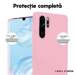 Husa Huawei P30 Pro/P30 Pro New Edition Casey Studios Premium Soft Silicone Roz