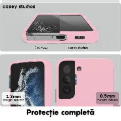 Husa Samsung Galaxy S22 Plus Casey Studios Premium Soft Silicone Roz