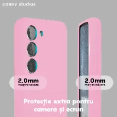 Husa Samsung Galaxy S23 Casey Studios Premium Soft Silicone Roz