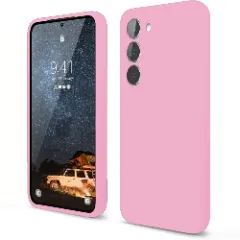 Husa Samsung Galaxy S23 Casey Studios Premium Soft Silicone Roz