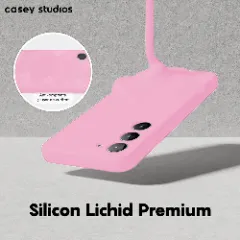 Husa Samsung Galaxy S23 Casey Studios Premium Soft Silicone Roz
