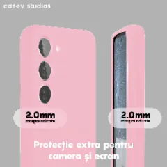 Husa Samsung Galaxy S23 Casey Studios Premium Soft Silicone Roz