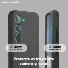 Husa Samsung Galaxy S23 Casey Studios Premium Soft Silicone Negru