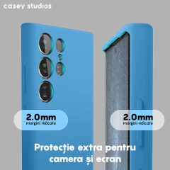 Husa Samsung Galaxy S23 Ultra Casey Studios Premium Soft Silicone Cadet Blue