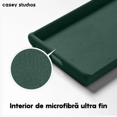 Husa Samsung Galaxy S23 Ultra Casey Studios Premium Soft Silicone Dark Marine Green