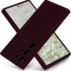 Husa Samsung Galaxy S23 Ultra Casey Studios Premium Soft Silicone Burgundy