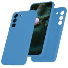 Husa Samsung Galaxy S22 Casey Studios Premium Soft Silicone Cadet Blue