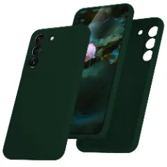 Husa Samsung Galaxy S22 Casey Studios Premium Soft Silicone Dark Marine Green 