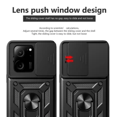 Husa pentru Xiaomi 13T / 13T Pro - Techsuit CamShield Series - Black Negru