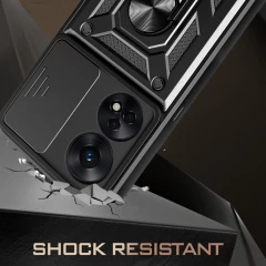 Husa pentru Oppo A78 4G - Techsuit CamShield Series - Black Negru