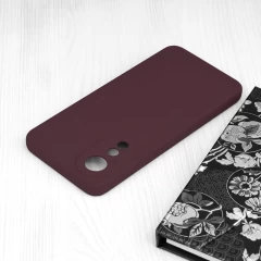 Husa pentru Oppo A78 4G - Techsuit Soft Edge Silicone - Plum Violet violet