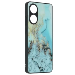 Husa pentru Oppo A78 4G - Techsuit Glaze Series - Blue Ocean Bleu