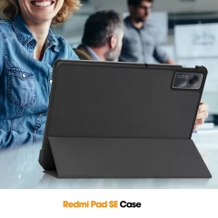 Husa pentru Xiaomi Redmi Pad SE - Techsuit FoldPro - Black Negru