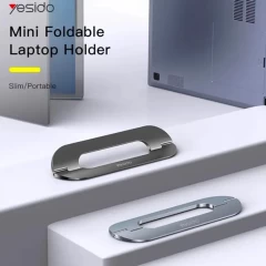 Suport pentru Laptop din Zinc - Yesido (LP03) - Silver Argintiu