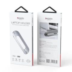 Suport pentru Laptop din Zinc - Yesido (LP03) - Silver Argintiu