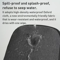 Yesido - Crossbody Sling Bag (WB33) - Waterproof Oxford Cloth - Grey Gri