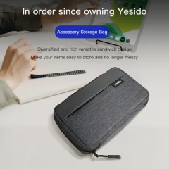 Yesido - Accessories Pouch (WB32) - Multifunctional Storage Bag, Waterproof - Grey Gri