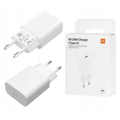 Incarcator priza USB-C, 3A, 20W - Xiaomi (AD201EU) - White (Blister Packing) Alb