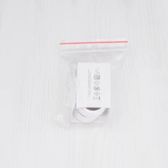 Cablu de Date Fast Charging, 2x Type-C, 5A, 1m - Samsung (EP-DN975BWEGWW) - White (Bulk Packing) Alb