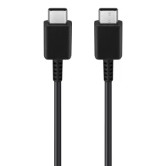 Samsung - Data Cable (EP-DN980BBE) - Type-C to Type-C, 25W, 3A, 1m - Black (Bulk Packing) Negru