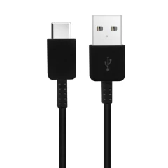 Cablu de Date USB la Type-C, 1.2m - Samsung (EP-DG950CBE) - Black (Bulk Packing) Negru