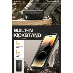 Husa pentru iPhone 15 - Supcase Unicorn Beetle Pro - Black Negru