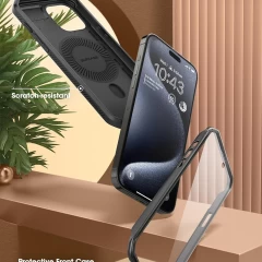 Husa pentru iPhone 15 Pro - Supcase Unicorn Beetle Pro MagSafe - Black Negru