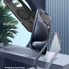 Husa pentru iPhone 15 Pro - Supcase Unicorn Beetle Pro MagSafe - Mountain Albastru
