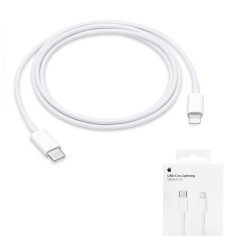 Cablu de Date Type-C la Lightning, 1m - Apple A2561 (MM0A3ZM/A) - White (Blister Packing)