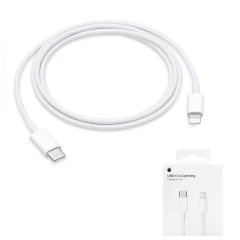 Cablu de Date Type-C la Lightning, 1m - Apple A2561 (MM0A3ZM/A) - White (Blister Packing) Alb