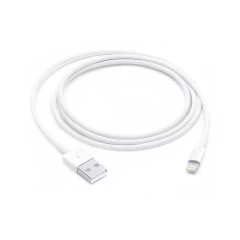 Cablu de Date USB-A la Lightning, 1m - Apple A1480 (MXLY2ZM/A) - White (Blister Packing) Alb
