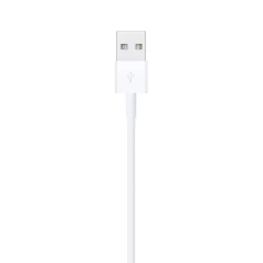 Cablu de Date USB-A la Lightning, 1m - Apple A1480 (MXLY2ZM/A) - White (Blister Packing) Alb