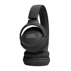 Casti Bluetooth on-ear cu microfon, pliabile - JBL (Tune 520) - Black Negru