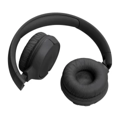 Casti Bluetooth on-ear cu microfon, pliabile - JBL (Tune 520) - Black Negru