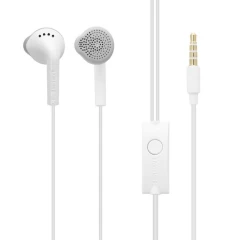 Casti cu Fir, Microfon, Mufa Jack - Samsung (EHS61ASFWE) - White (Bulk Packing) Alb