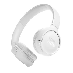 Casti Bluetooth on-ear cu microfon, pliabile - JBL (Tune 520) - White Alb