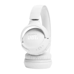 Casti Bluetooth on-ear cu microfon, pliabile - JBL (Tune 520) - White Alb