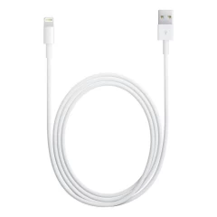 Cablu de Date USB-A la Lightning, 1m - Apple (MD818ZM/A) - White (Bulk Packing) Alb