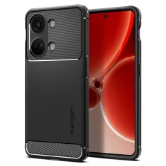 Husa pentru OnePlus Nord 3 - Spigen Rugged Armor - Black Negru