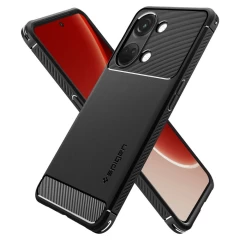 Husa pentru OnePlus Nord 3 - Spigen Rugged Armor - Black Negru