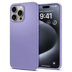 Husa pentru iPhone 15 Pro - Spigen Thin Fit - Iris Purple Mov