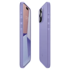 Husa pentru iPhone 15 Pro - Spigen Thin Fit - Iris Purple Mov